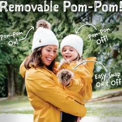 Adult Cable Knit Beanies | Mustard