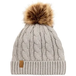 Adult Cable Knit Beanies | Grey