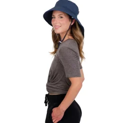 Adult Cotton Adventure Hats | Navy with Navy Trim
