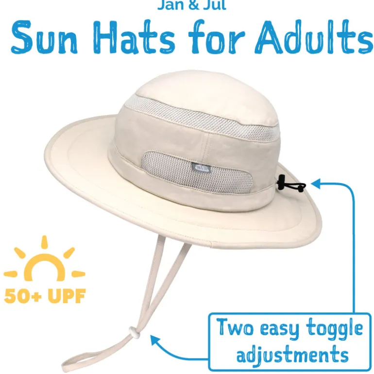 Adult Jasper Hiking Hats | Beige