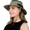 Adult Packable Hiking Hats | Army Green