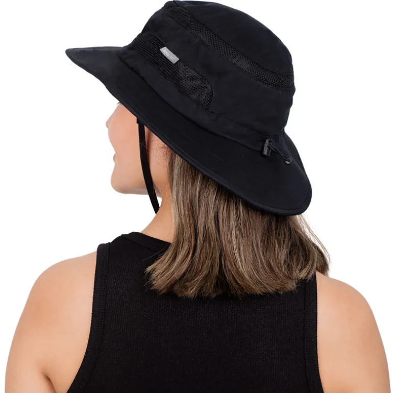 Adult Packable Hiking Hats | Black