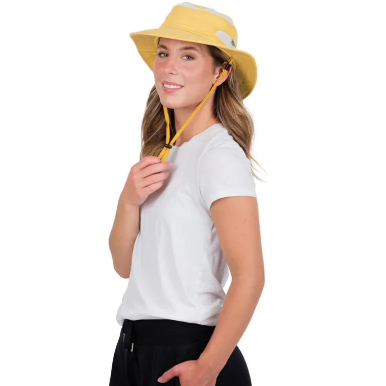 Adult Packable Hiking Hats | Yellow