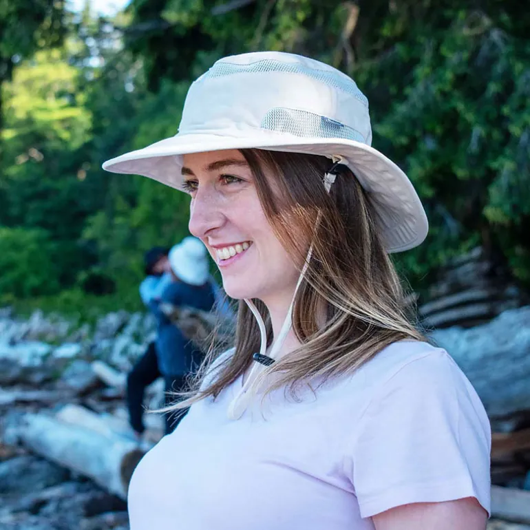 Adult Packable Hiking Hats | Beige