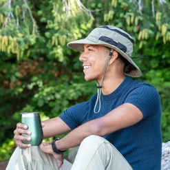 Adult Packable Hiking Hats | Army Green
