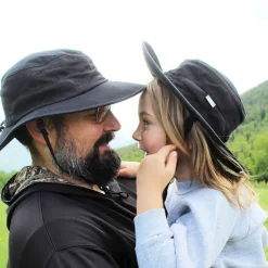 Adult Packable Hiking Hats | Black