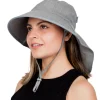 Adult Water Repellent Adventure Hats | Grey