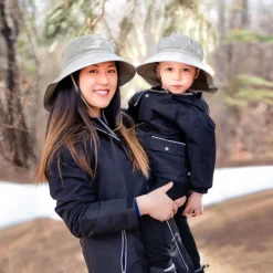 Adult Water Repellent Adventure Hats | Grey