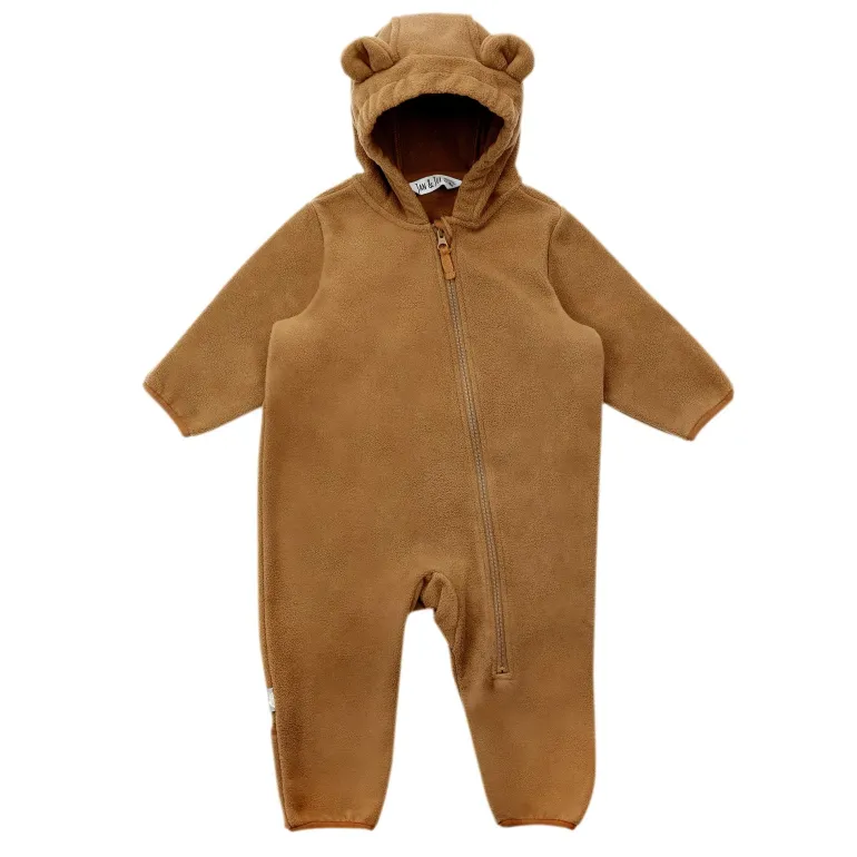 Baby Fleece Bunting Suit | Brown Bear