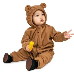 Baby Fleece Bunting Suit | Brown Bear