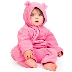 Baby Fleece Bunting Suit | Watermelon Pink