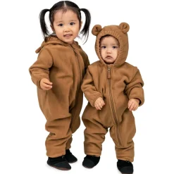 Baby Fleece Bunting Suit | Brown Bear