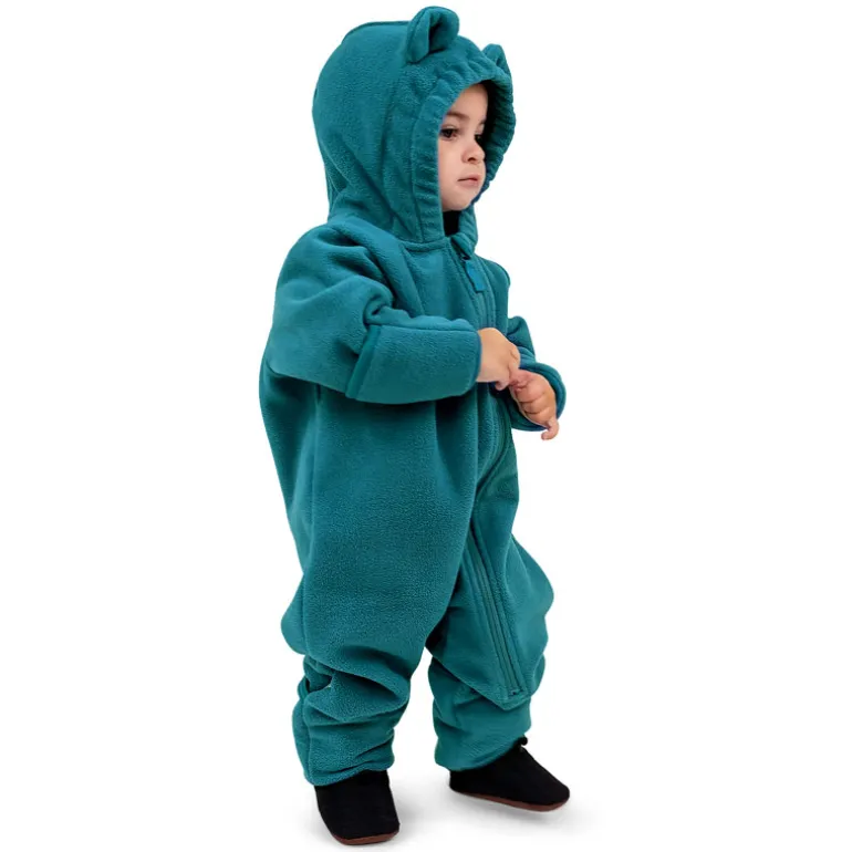 Baby Fleece Bunting Suit | Blue Spruce