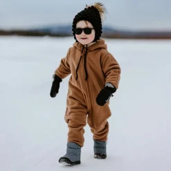 Baby Fleece Bunting Suit | Brown Bear
