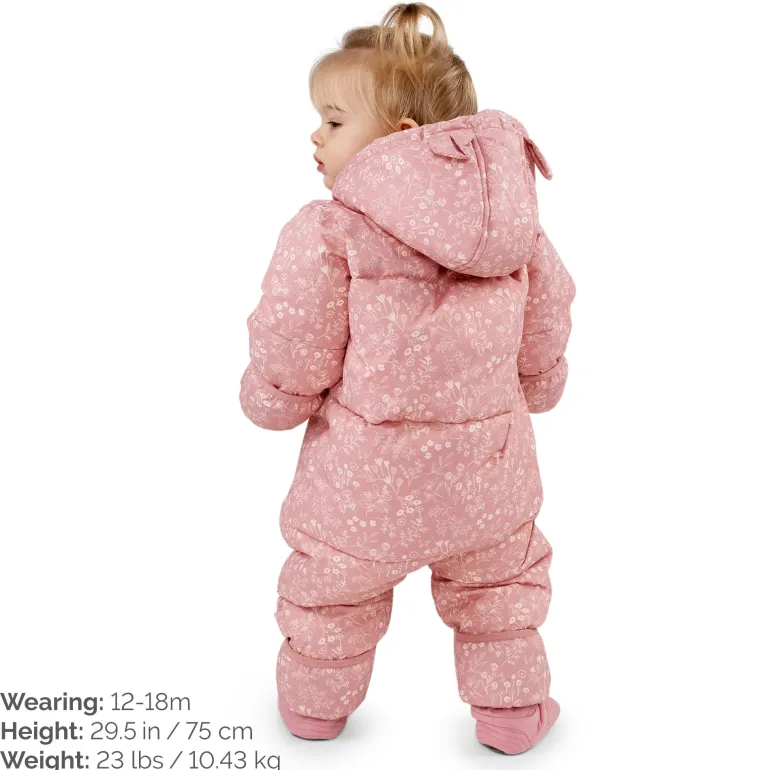 Baby Snowsuit | Prairie Flowers