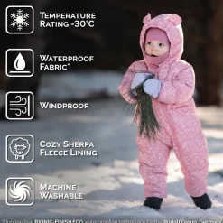 Baby Snowsuit | Prairie Flowers