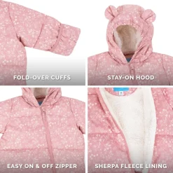 Baby Snowsuit | Prairie Flowers