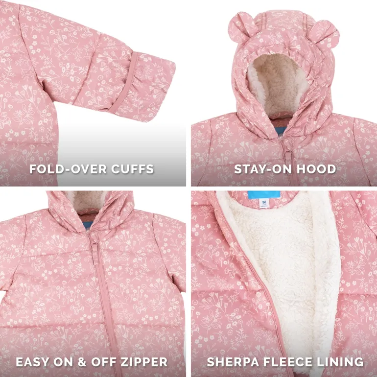 Baby Snowsuit | Prairie Flowers
