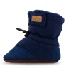 Baby Stay-Put Cozy Booties | Navy