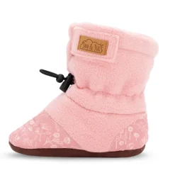 Baby Stay-Put Cozy Booties | Prairie Flowers