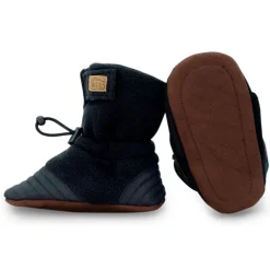 Baby Stay-Put Cozy Booties | Black