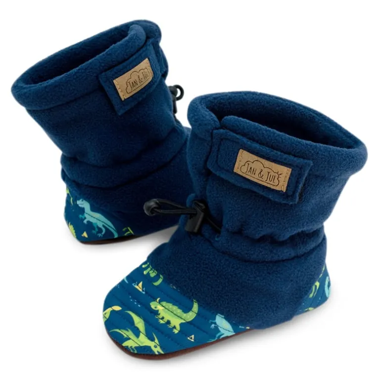 Baby Stay-Put Cozy Booties | Dinoland