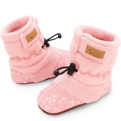 Baby Stay-Put Cozy Booties | Prairie Flowers