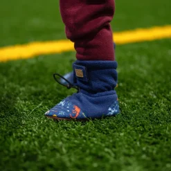 Baby Stay-Put Cozy Booties | Space Dinos