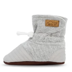Baby Stay-Put Lite Booties | Pebble Grey