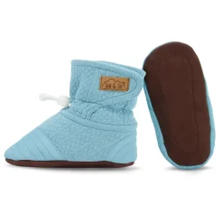 Baby Stay-Put Lite Booties | Egg Blue