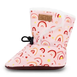 Baby Stay-Put Winter Booties | Pink Rainbows