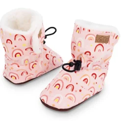 Baby Stay-Put Winter Booties | Pink Rainbows