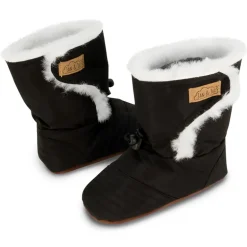 Baby Stay-Put Winter Booties | Black
