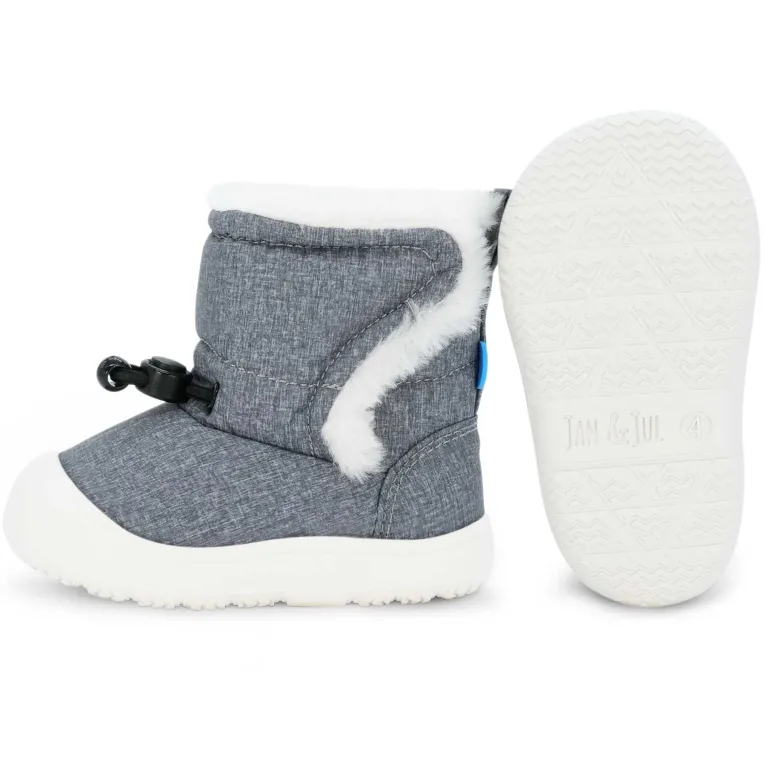 Baby Winter Boots | Heather Grey