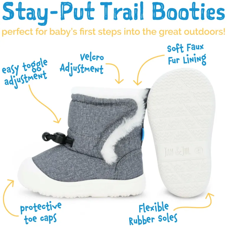 Baby Winter Boots | Navy Forest