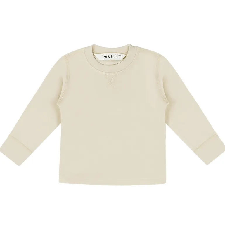 Kids Base Layer Tops | Oatmeal