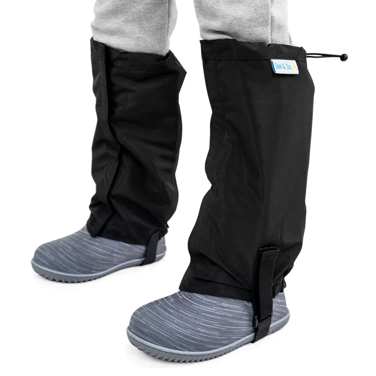 Kids Boot Gaiters | Black – One Size