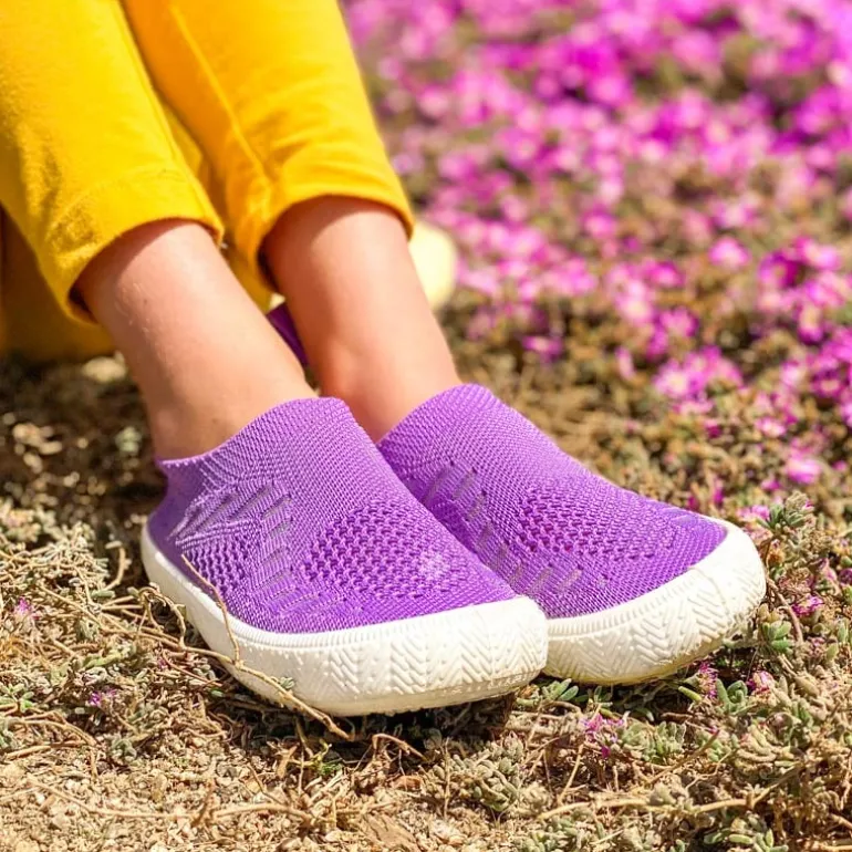 Kids Breeze Slip On Shoes | Purple Popsicle