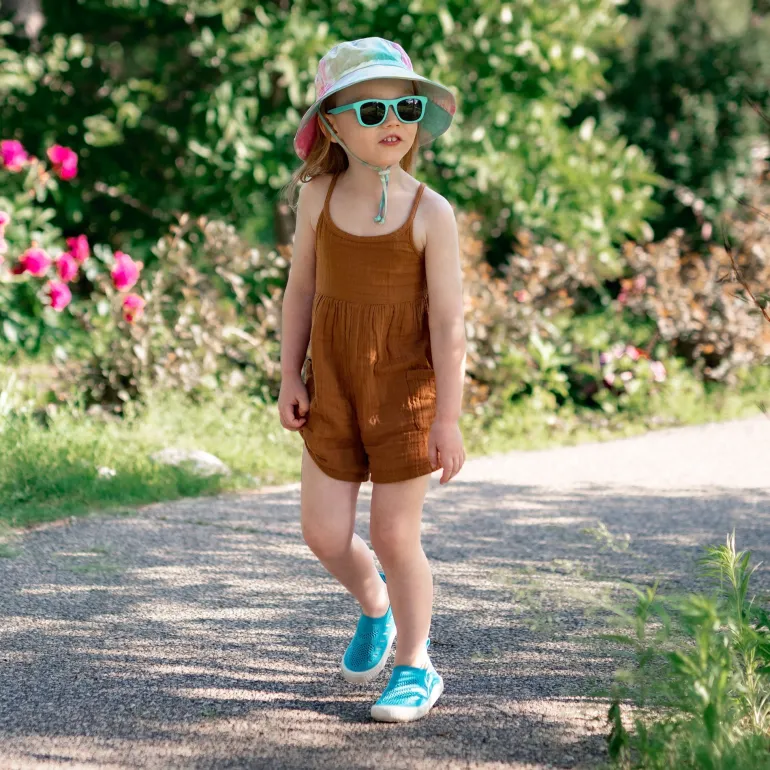 Kids Breeze Slip On Shoes | Teal