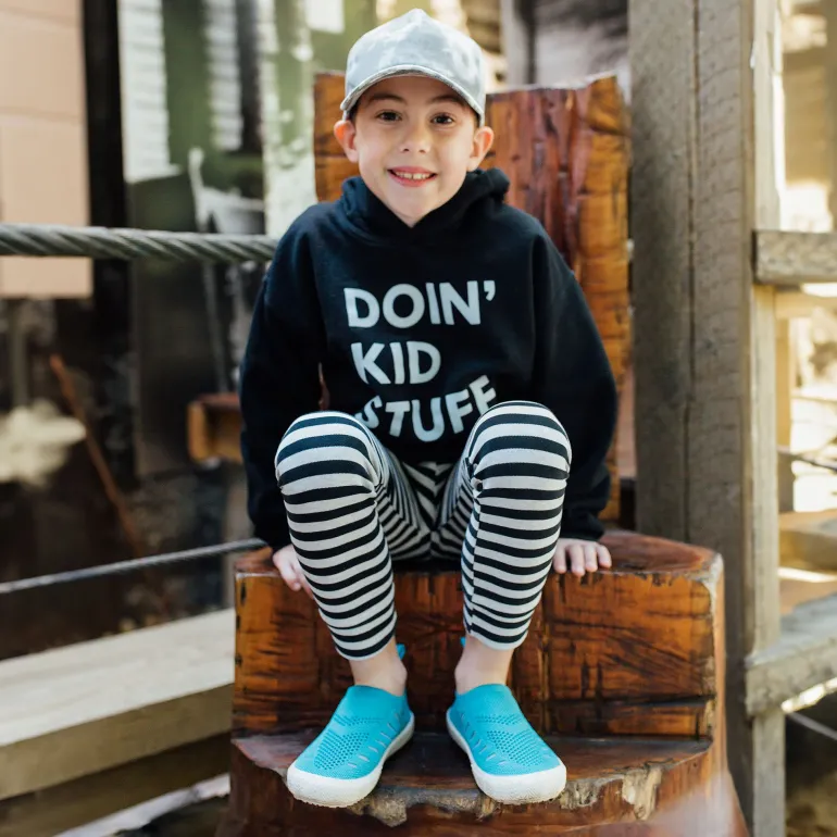 Kids Breeze Slip On Shoes | Teal