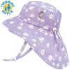 Kids Cotton Adventure Hats | Purple Daisy