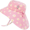 Kids Cotton Adventure Hats | Pink Daisy