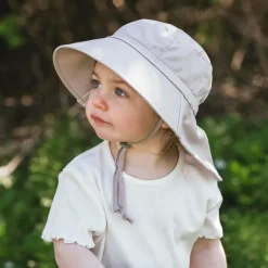 Kids Cotton Adventure Hats | Ash Grey