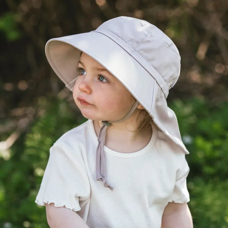 Kids Cotton Adventure Hats | Ash Grey