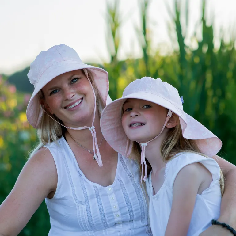 Kids Cotton Adventure Hats | Prairie Flowers