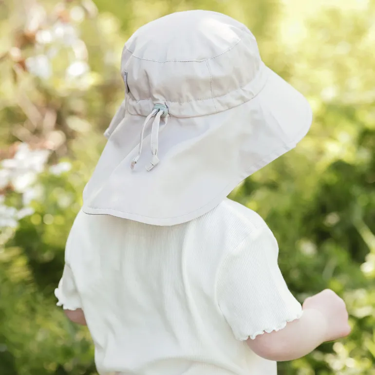 Kids Cotton Adventure Hats | Ash Grey