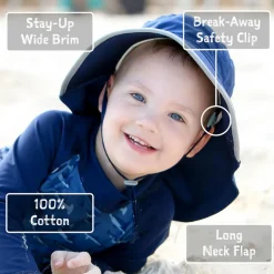 Kids Cotton Adventure Hats | Little Diggers