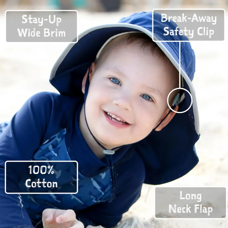 Kids Cotton Adventure Hats | Little Diggers