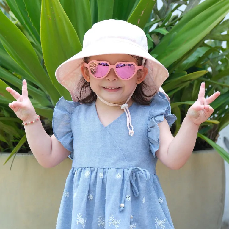Kids Cotton Adventure Hats | Prairie Flowers
