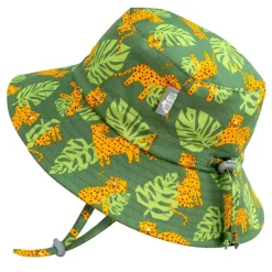 Kids Cotton Bucket Hats | Leopard